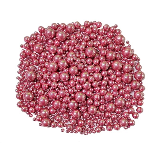 Edible Rose Gold Sugar Pearls Candy Sprinkles 120G/ 4.23Ounce Baking Cake - Image 3