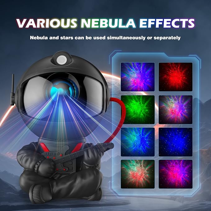 Astronaut Galaxy Projector, Star Projector Galaxy Light, Night Light - Image 2