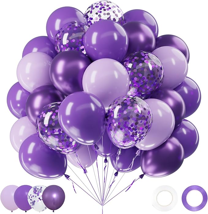 Netnology Purple Balloons Set by Netnology