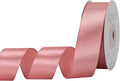 Rose Gold Satin Ribbon 1 inch X Continuous 25 Yards, Single Face Polyester by Kryvusribbon