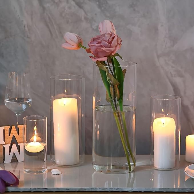PHOSPHOR 24 PCS Glass Candle Holder - Image 6