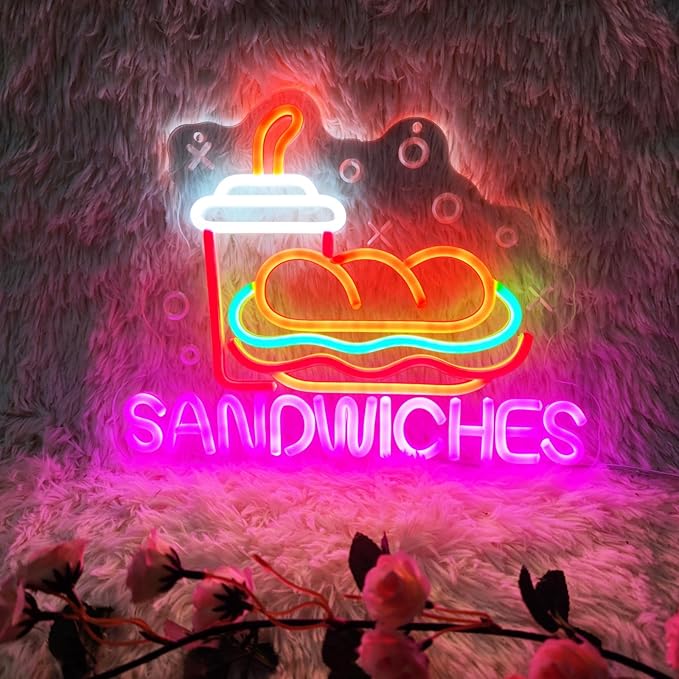 Sandwiches Neon Sign Sandwich Neon Signs - Image 6