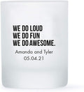 WEDDINGSTAR Personalized 3oz Frosted Shot Glass Customizable Full Color Print by WEDDINGSTAR