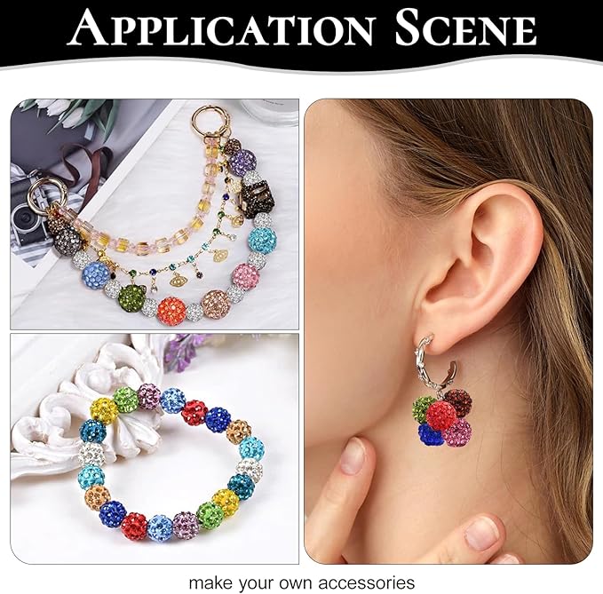 240pcs 24 Colors Rhinestone Beads - Image 7