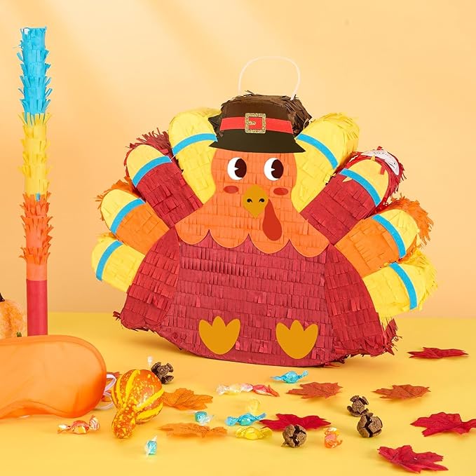 WERNNSAI Thanksgiving Turkey Pinata - Image 4