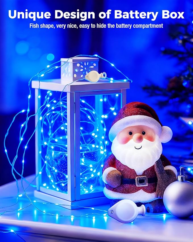 btfarm 12 Pack Fairy Lights Battery Operated, 7FT 20 LED Mini String Lights - Image 2