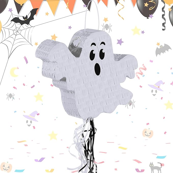 Leitee Halloween Pinatas Spooky Ghost Pinata Halloween Mexican Pinatas by Leitee