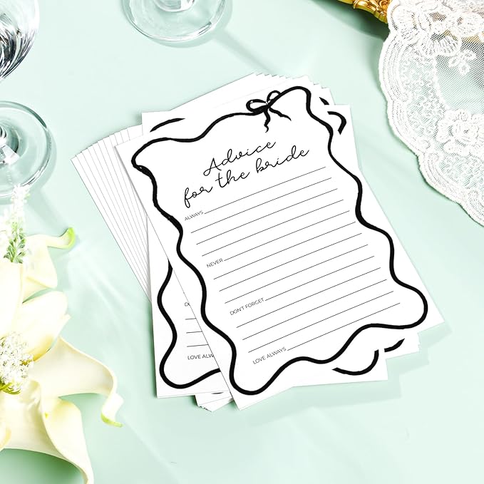 DEEKA 30 PCS Bridal Shower Games Card - Image 3