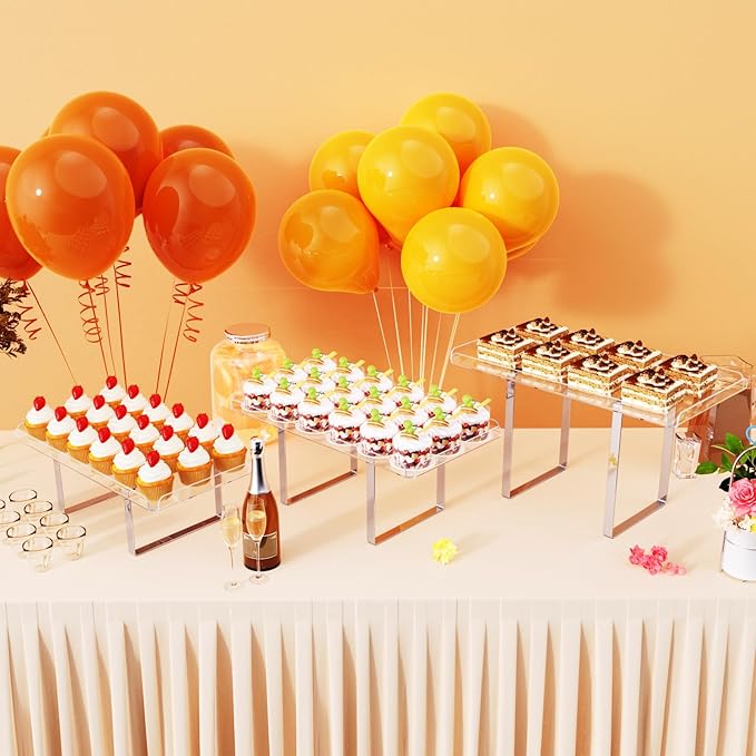 3 Pieces Cupcake Stand Holder, Parties Events - Image 2