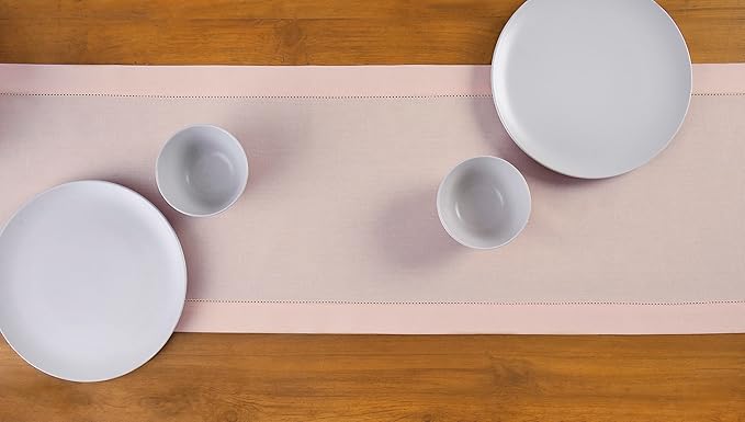 Solino Home Pink Table Runner 36 Inches - Image 5