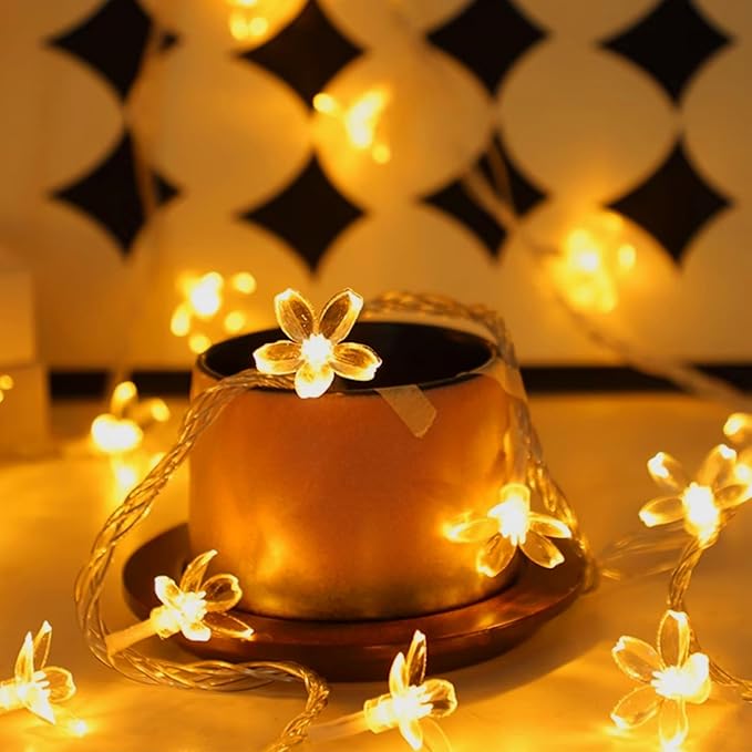 Decorative Flower String Lights - Image 4