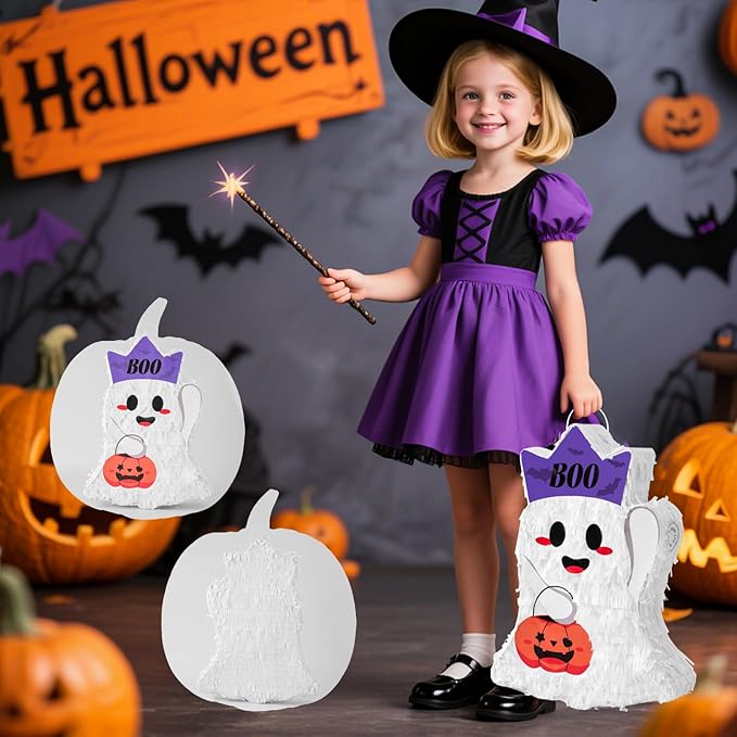 VINTS Halloween Piñata, Cute Ghost Piñata - Image 4