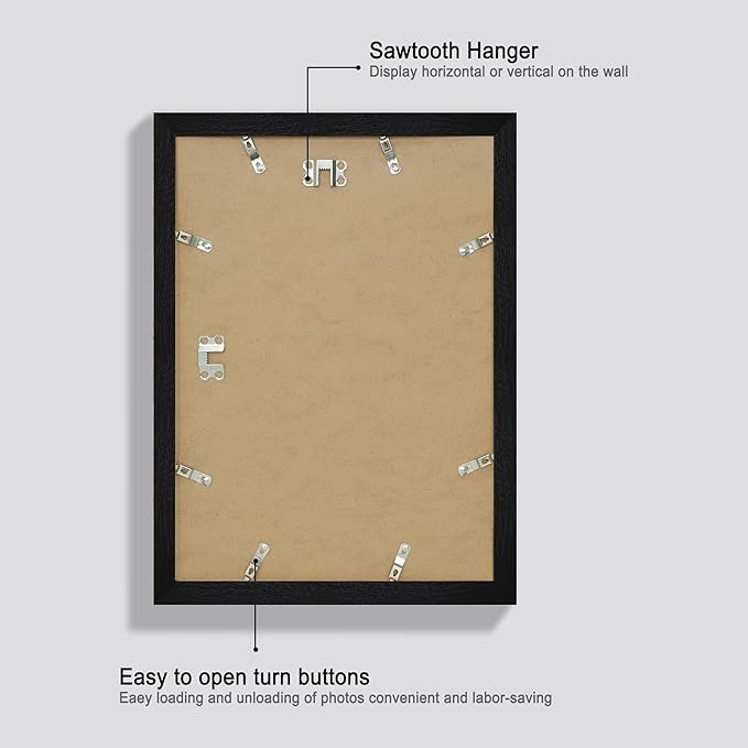 10x14 Picture Frame Set of 4 - Image 4