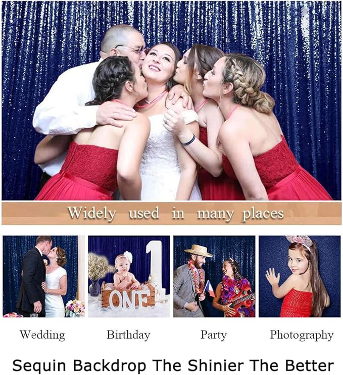 ShiDianYi 8ft X 8ft, Ready to Dispatch, Party Backdrops, Wedding Curtains - Image 6
