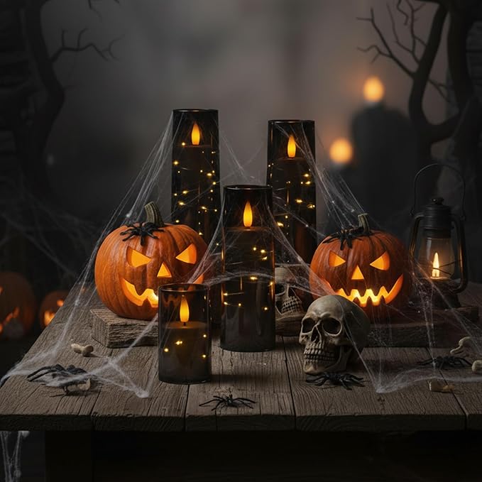 Raycare Flameless Candle with Remote Timer – 9 Flickering Acrylic Battery - Image 3