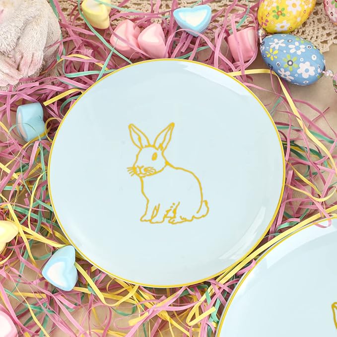 KIRE 60 Pieces Easter plates - Image 3