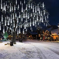 Christmas Lights Outdoor 32 Tubes 768 LEDs Meteor Shower Lights UL Certified by Weepong