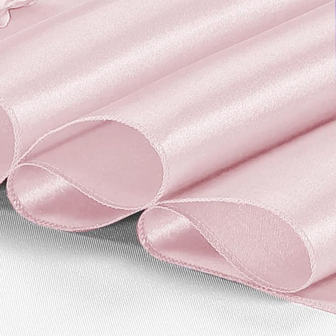15-Pack Satin Table Runner Rose Gold 12 x 108 inches Long, Table Runners - Image 7