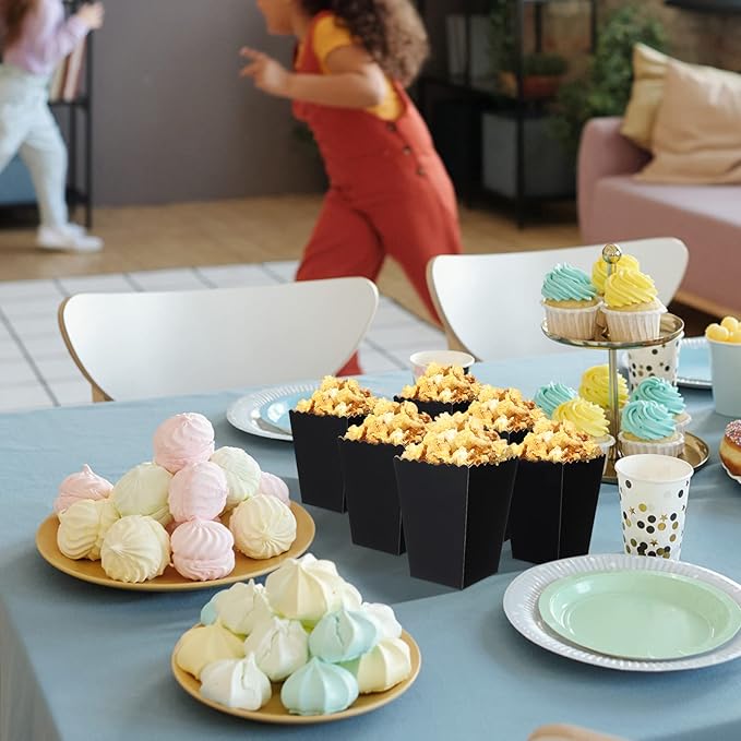 200 Pcs Popcorn Boxes Mini Paper Popcorn Box Cardboard Popcorn Container - Image 7