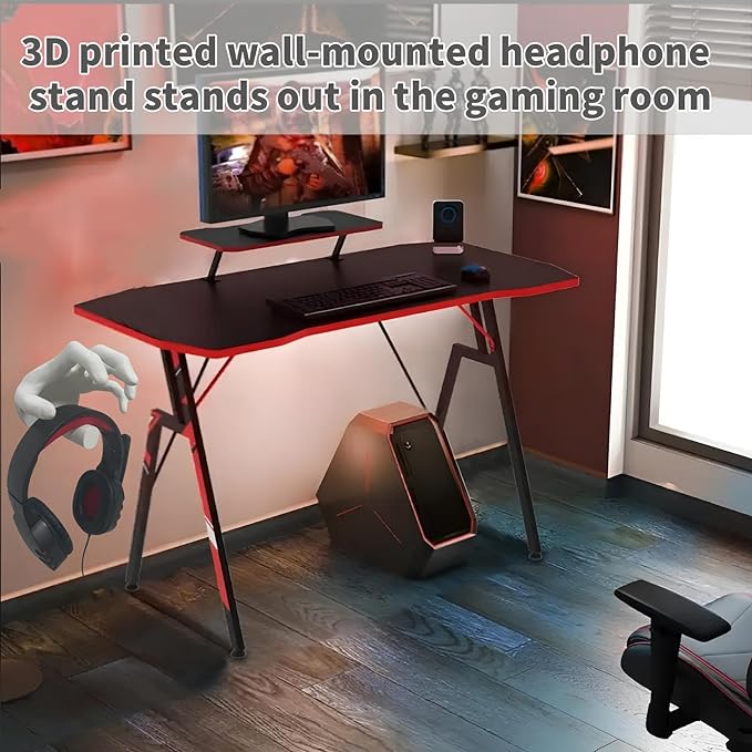 Gothic headphone stand, interesting headphone stand, 3D material headphone stand - Image 2