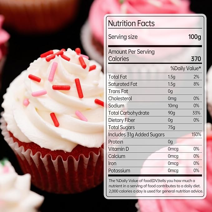 Pink Jimmies Sprinkles, Edible Sprinkles - Image 2
