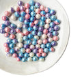 Edible Blue Mermaid Pink Pearl Sugar Sprinkles Candy Baking Edible Cake by Weraru