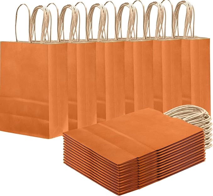 qiqee Classic Orange Gift Bag by Qiqee