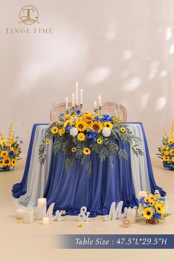 TINGE TIME Artificial Sweetheart Flower Swag - Image 2