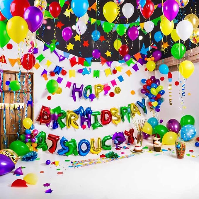 100g Rainbow Foil Confetti - Image 5