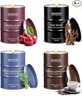 Fall Candles Set | Mini Scented Candles Gift Set | 4 Pack Candles by MSENSE
