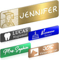 Custom Engrave Name Tag Badges Personalized Magnetic Name Badges by Betenshtresk