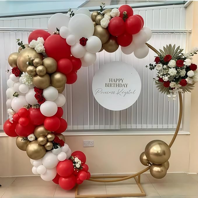Red and White Balloons Set - Image 8