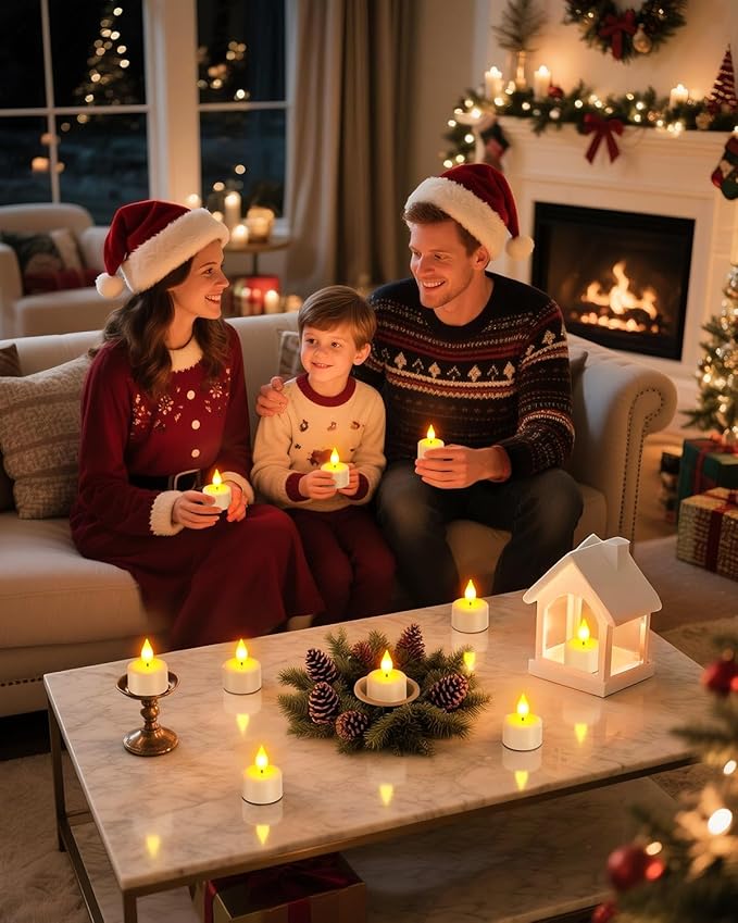 SoulBay Flameless Candles with Remote Control Timer & Charging Base - Image 7