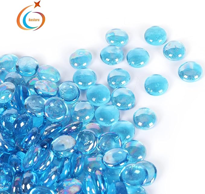 11LB Fire Glass Beads and Marbles - Image 3