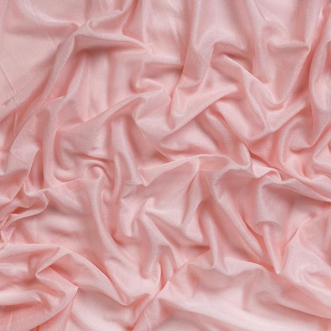 VDS Pack of 2 Panel Wedding Arch Draping Fabric Sheer Chiffon Fabric Drapery - Image 7