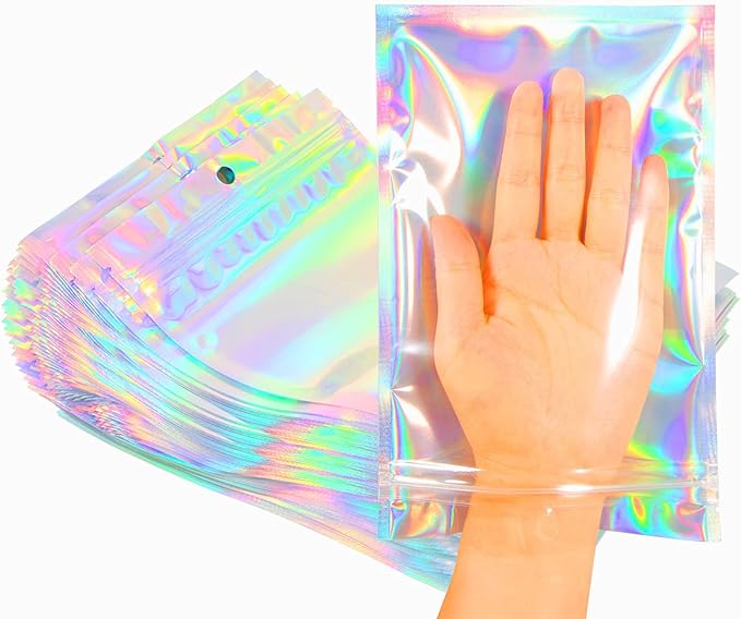 Smell Proof Bags & Resealable Foil Pouch Mylar Sample Bag Great by Trunple