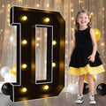 Pooqla 3FT Marquee Light Up Letters, Giant Mosaic Letter by Pooqla