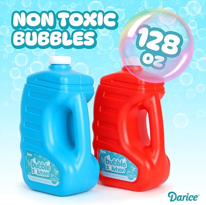 Darice 2 Pack 128oz Bubble Solution Refill - Image 2