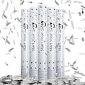 confetti Cannons, 15 Inch+Longer Confetti Shooters Party Poppers, WORKKEEP by STARTYOURDAY