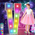 imprsv 4FT Colorful Marquee Light Up Letters V, 18 Colors Large Light up by Letsmakeitimpressive