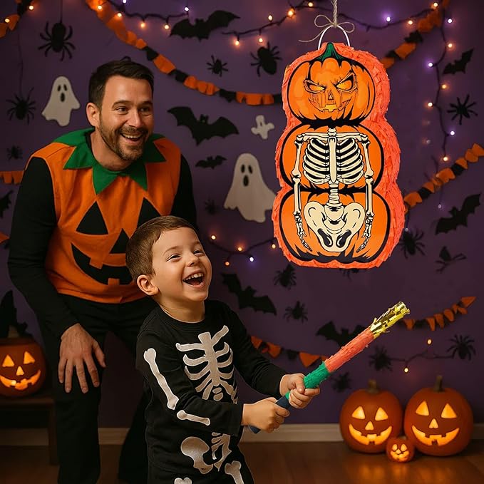 WERNNSAI Halloween Skull Piñata - Image 3