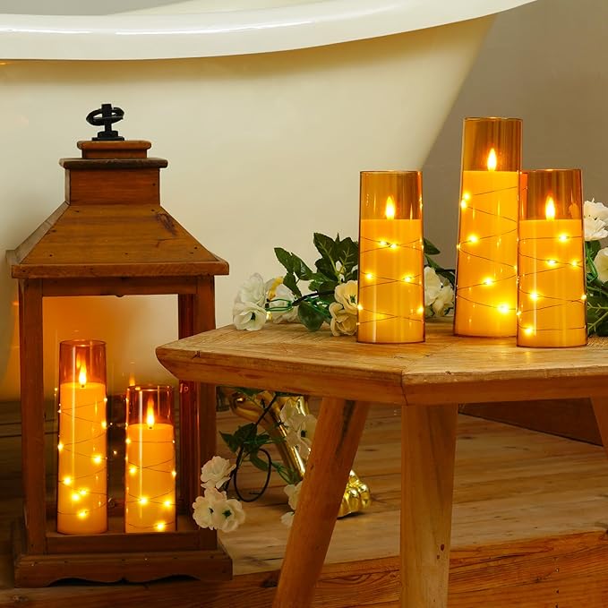Raycare Flameless Candle with Remote Timer – 5 Flickering Acrylic Battery - Image 7