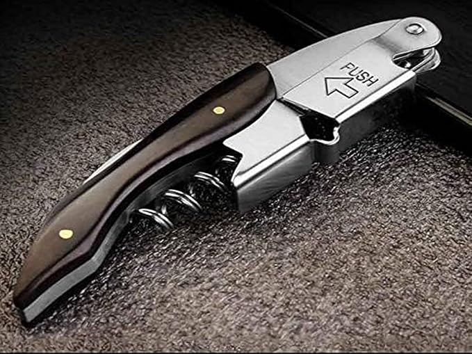 Professional Waiter Corkscrew Wine Key - Image 3