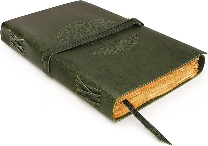 LUXEORIA Tree Of Life Leather Journal - Image 7