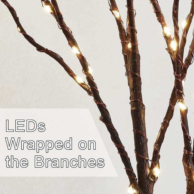 Fudios Lighted Brown Branches - Image 3