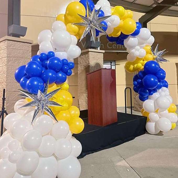 Paready Blue and Yellow Balloons - Image 4