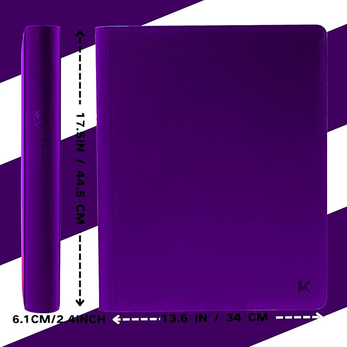 1408+ Pockets Trading Card Binder, 16-Pocket Card Ablum Compatible - Image 6