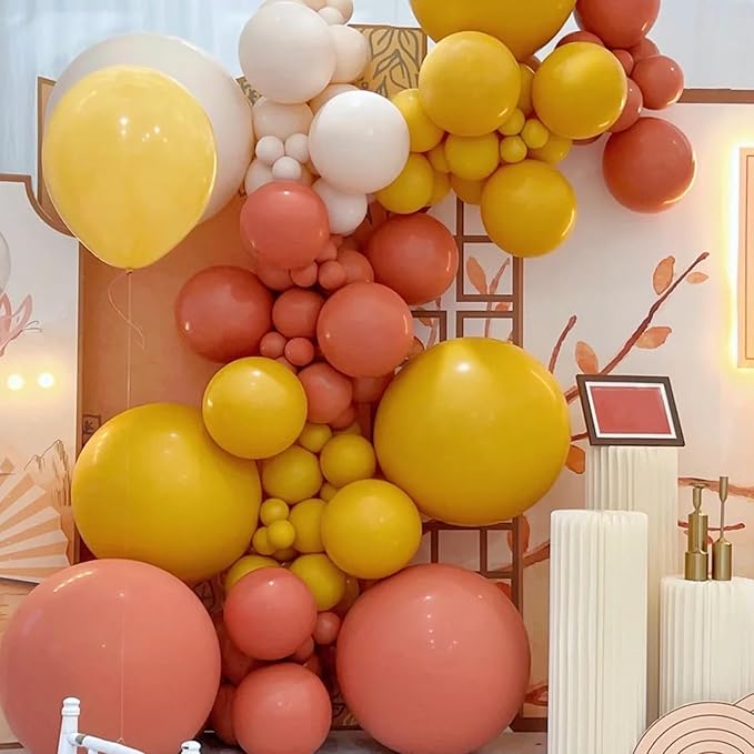 90pack Coral Red Balloons Different Size 18/12/10/5 Inch Coral Red Balloon - Image 4
