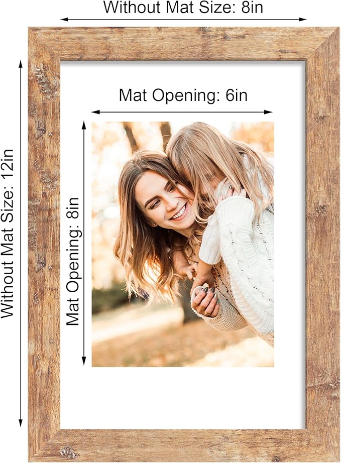 8x12 Picture Frame Set of 4 - Image 4