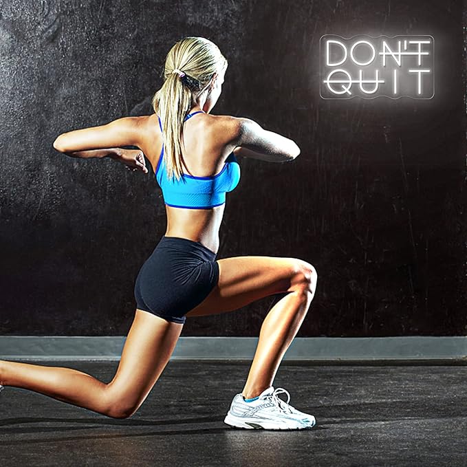 Don't Quit LED Neon Sign for Wall Decor, DO IT Neon Lights Party Decorations - Image 8